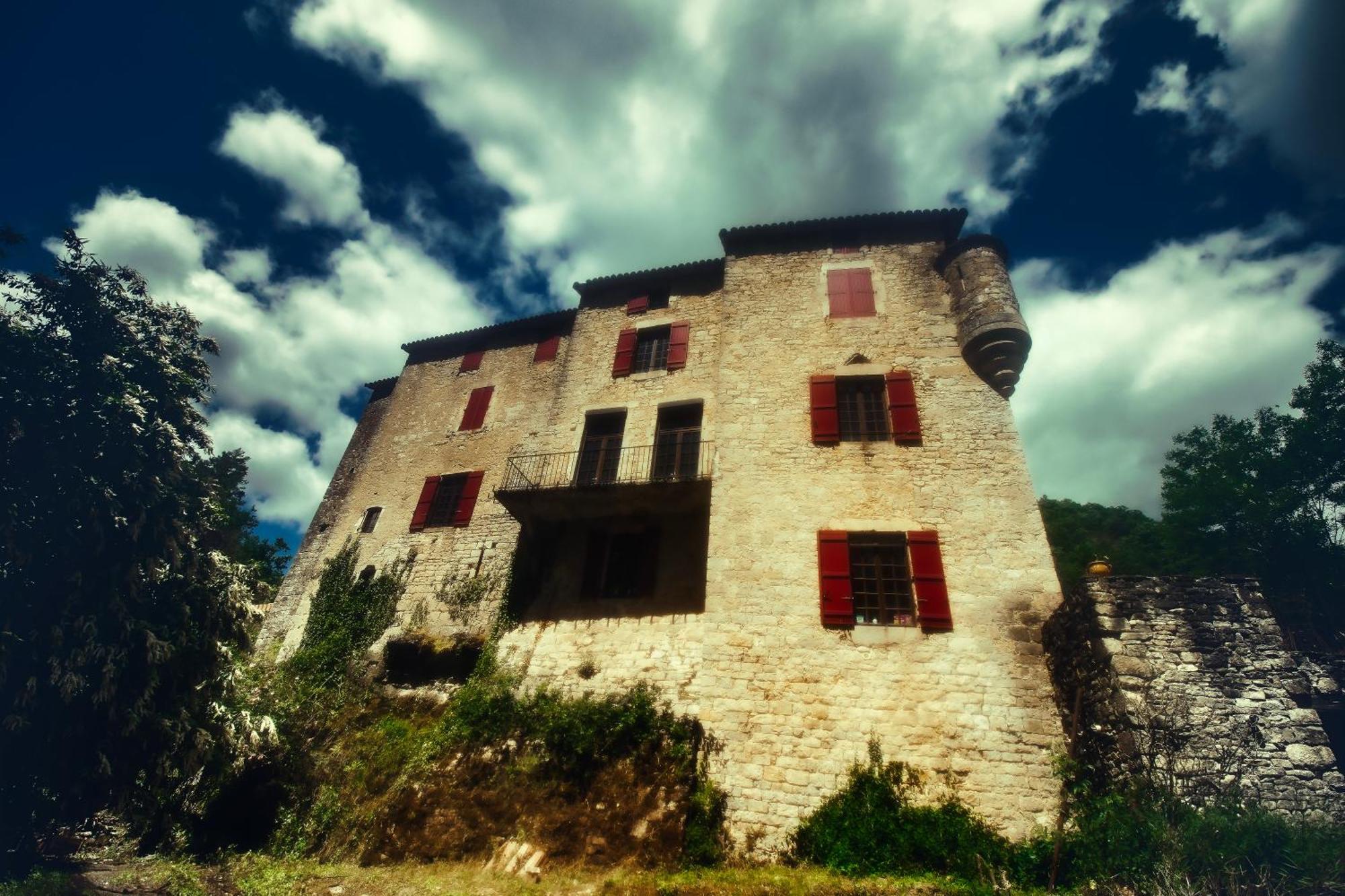 Le Chateau De Sorgues Cornus Exterior photo